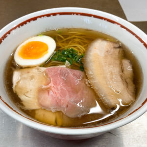 鶏ソバ(醤油)清湯
